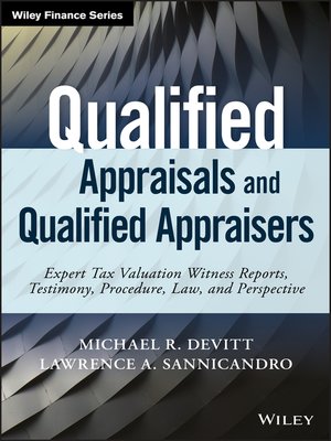 cover image of Qualified Appraisals and Qualified Appraisers